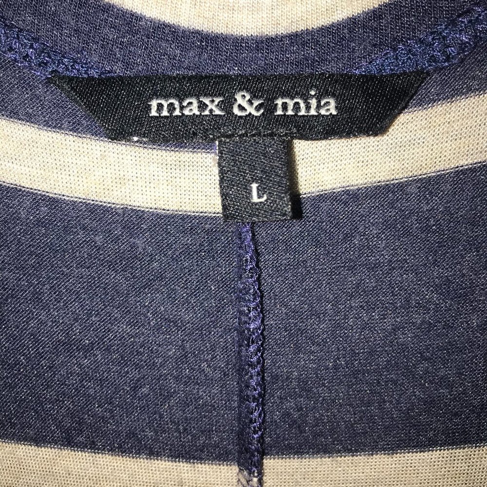 Striped Maxi Racerback Dress - Picture 2 of 3